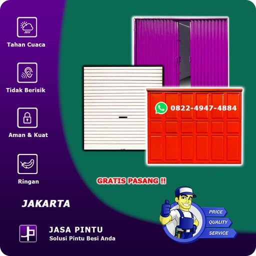 Jasa Rolling Door Sawah Besar Jakarta