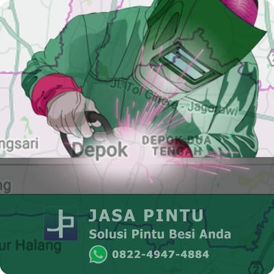 Pintu Folding Gate Depok Bergaransi