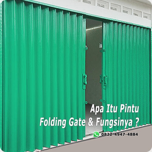 Pintu Folding Gate dan Fungsinya untuk Bangunan di Jatinegara